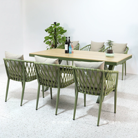 Ensembles de Jardin Extérieurs Nordiques : Chaise et Table de Loisirs pour Cour, Terrasse de Villa et Balcon – Mobilier d'Extérieur