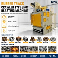 Machine de sablage à tambour Q3210 avec moteur PLC pour l'élimination de la rouille des pièces forgées, moteur à billes d'acier, certifiée CE, formation à l'installation