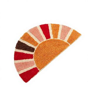 Alfombra de Entrada Moderna para el Hogar, de Poliéster, Antideslizante, con Diseño Floral, Fabricada a Máquina, de 3-5 mm de Grosor, Súper Absorbente - Product Image 3