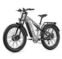 Vélo électrique S600pro 26 pouces à double motorisation longue portée pour adultes, idéal pour les trajets urbains, la montagne et le cyclisme tout-terrain