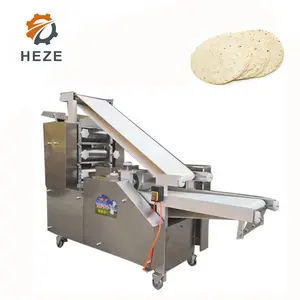 Komersial Otomatis Arab Roti Pita Roti Chapati Membuat Mesin dan Pita Bread Production Line