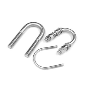 OEM ODM vuông U Bolt U Vít ASTM 2h DIN Ống kẹp ubolt M8 M10 M12 thép không gỉ U bu lông với các loại hạt nhúng nóng mạ kẽm - Product Image 5