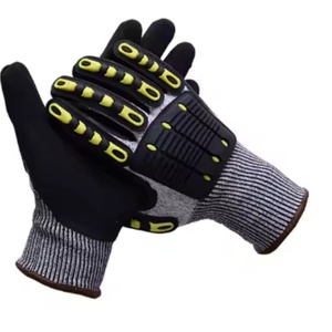 Gants de travail anti-coupures à usage général, enduits de nitrile, résistants aux coupures, anti-vibrations, antistatiques, gants de sécurité - Product Image 3