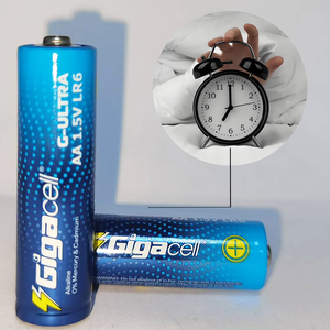 Batería Gigacell 1,5V AA (Mignon/LR6/No.5) Alcalina, Ideal para Alarma de Humo y Sonido Exterior Blink - Product Image 1