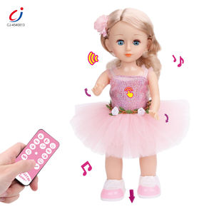 Chengji Tanzende Puppen Elektronische Laufspielzeuge Plastik Rosa Multifunktionale Cartoon-Prinzessinnen-Puppen für Mädchen Spielzeug mit Fernbedienung - Product Image 3