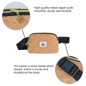 <span class=keywords><strong>Riñonera</strong></span> <span class=keywords><strong>de</strong></span> fábrica <span class=keywords><strong>de</strong></span> estilo Vintage <span class=keywords><strong>de</strong></span> Guangzhou, <span class=keywords><strong>riñonera</strong></span> <span class=keywords><strong>de</strong></span> <span class=keywords><strong>corcho</strong></span> natural, Bauchtasche Korktasche Vegan para mujeres y hombres - Product Image 3