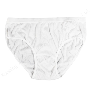 Culottes jetables 100 % coton, 5 pièces, taille mi-haute, respirantes, écologiques, antibactériennes, pour la <span class=keywords><strong>grossesse</strong></span> et le soutien post-partum - Product Image 3