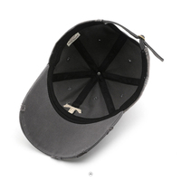Nueva Gorra de Béisbol de Moda con Letras Bordadas, 6 Paneles, Ajustable, 100% Algodón, Personalizada
