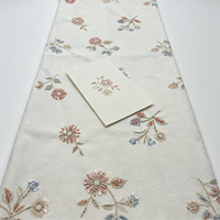Dentelle en mousseline brodée A027, tissu en dentelle de mousseline nigériane avec broderie, matériau de luxe pour robes de mariée pour femmes