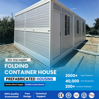 Vente en gros à bas prix de maisons conteneurs pliantes en forme de Z pour une vie mobile