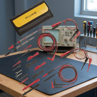 Kit électronique de luxe Fluke TL81A pour câbles et sondes, alimenté manuellement, garantie de 2 ans pour utilisation avec multimètre