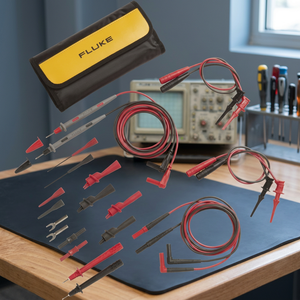Kit électronique de luxe Fluke TL81A pour câbles et sondes, alimenté manuellement, garantie de 2 ans pour utilisation avec multimètre - Product Image 3