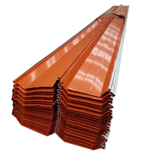 ASTM PPGI PPGL Corrugated Metal Roofing Sheet Gi Iron Plate