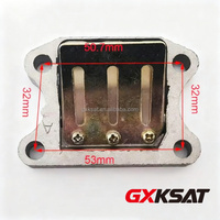 Soupape de Clapet d'Admission de Moto pour DIO 50 BF80-05-1 DIO LEAD90 AF 27 AF 34 AF 35 Bali 50 Soupapes de Scooter
