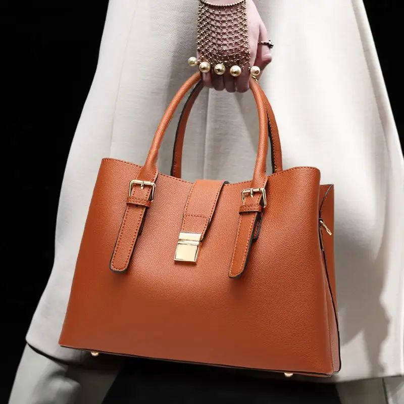 Sacs à main en cuir PU pour femmes, sac de bonne qualité avec Logo personnalisé, sac de styliste décontracté de luxe, grande taille, mode, nouvelle collection