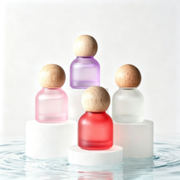 Diffuseur de voiture en verre borosilicate avec logo personnalisé, ensemble de flacons suspendus avec surface à décalcomanie, capacité de 10 ml, boîte cadeau et emballage personnalisé