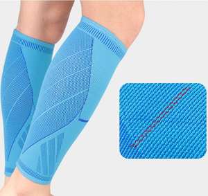 Venta al por mayor de compresión mangas de pantorrilla Montañismo Running Leggings Medias <span class=keywords><strong>Baloncesto</strong></span> Fútbol Equipo de protección - Product Image 4