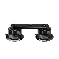 Support universel à ventouse en métal de 1 pouce avec double/triple ventouse pour accessoires de téléphone et d'appareil photo sur verre