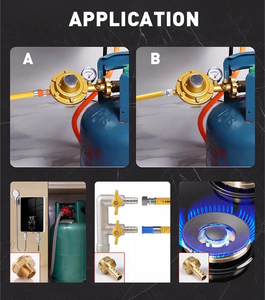 Tuyau en acier inoxydable ondulé EN14800 SS304 316, avec écrou en acier inoxydable, <span class=keywords><strong>flexible</strong></span>, pour gaz GPL, avec gaine tressée en PVC/PE - Product Image 4