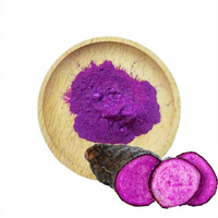 Vente en gros de poudre d'igname violette UBE pressée à froid organique poudre d'igname Ube riche en vitamines de qualité alimentaire en canettes