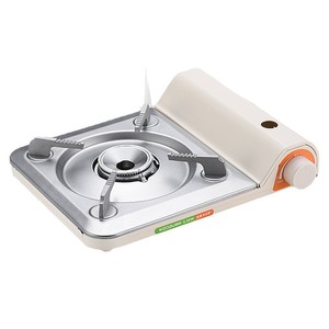 Réchaud à gaz portable d'extérieur 3,5 kW avec allumage pour le camping - Product Image 1