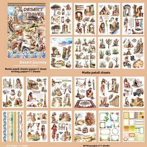 JAI IMAN 20 hojas personalizables figuras <span class=keywords><strong>de</strong></span> hielo y nieve <span class=keywords><strong>libro</strong></span> <span class=keywords><strong>de</strong></span> pegatinas troqueladas decorativas para suministros <span class=keywords><strong>de</strong></span> colección <span class=keywords><strong>de</strong></span> recortes - Product Image 5