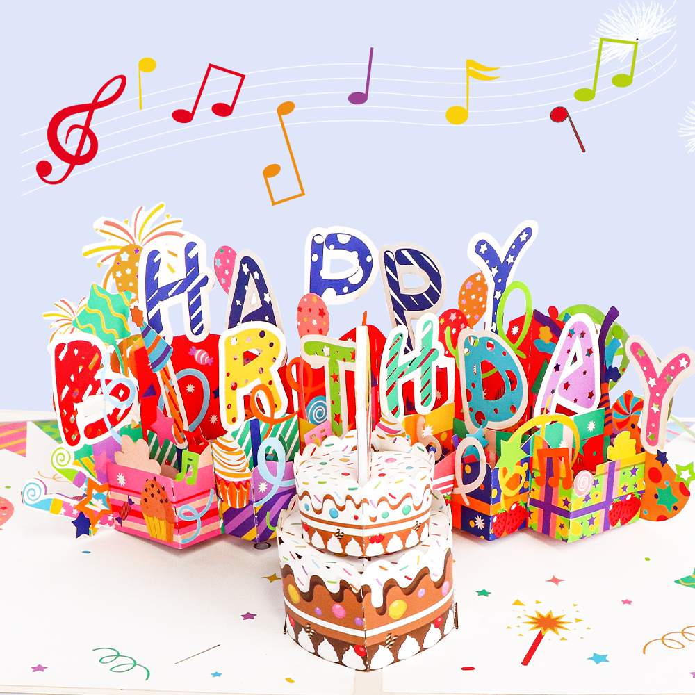 Happy Birthday Candles - Set Of 24 Number Candles For Birthday Cakes (5.9 Inch)