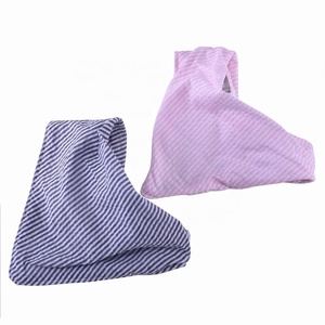 Pañuelo triangular personalizado de algodón para bebé, niña y niño, diseño de rayas, pañuelo suave para bebés y niños pequeños - Product Image 4