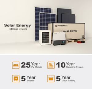 Sunket güneş enerjisi 5KW 10kw LifePO4 pil 48V 200Ah güç duvar lityum iyon şarj edilebilir pil paketi taşınabilir güneş depolama - Product Image 6