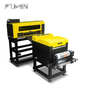 Impresora DTF a3 de 30cm, máquina para imprimir camisetas, zapatos, transferencia de calor por sublimación, color dorado y plateado