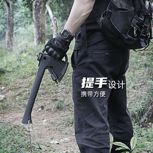 Outdoor multi-functional axe, camping tactical axe knife, logging, fire-fighting axe, vehicle-mounted camping woodworking axe - Product Image 1