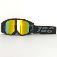 Masque de motocross 100LK LK-HL à dégagement rapide, anti-vent, avec lentille laminée, système Roll-Off, personnalisable pour MX, route, dirt bike, enduro