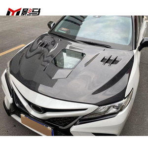 Copertura del motore anteriore in fibra di carbonio trasparente Vx70 Epa (modello Pre-lifting e lifting) per Toyota Camry 8 ° cofano motore - Product Image 5