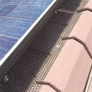 Panel solar a prueba de pájaros malla panel solar anti-pájaro red