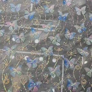 Usine directe haut de gamme dégradé papillon chaîne perle brodé dentelle <span class=keywords><strong>tissu</strong></span> <span class=keywords><strong>trame</strong></span> maille tricotée pour vêtements décor à la maison non tissé - Product Image 3