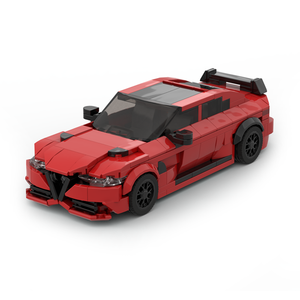 MOC M03076I Speed City Car Champion Racer Classic Supercar Building <b>Blocks</b> Brick Racing Super Technique Creative Garage DIY Set - Product Image 1