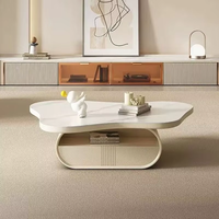 Ensembles de meubles de salon, tables basses modernes de luxe léger, tables d'appoint pour canapé, pour une utilisation à domicile haut de gamme
