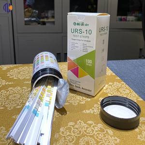 10 paramètre Bandelette de <span class=keywords><strong>Test</strong></span> D'<span class=keywords><strong>urine</strong></span> Tira de prueba de orina, 10 unidades - Product Image 4