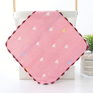 Toallas de Mano para Niños de 25x25 cm, Paños Faciales de Algodón Suave para Bebés, Toalla de Baño Cuadrada Ligera para Recién Nacidos y Niños Pequeños - Product Image 6