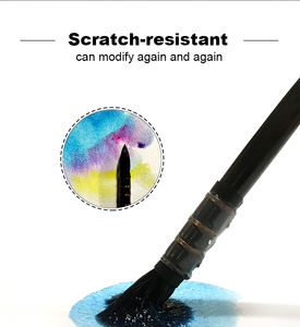 Bloc de <span class=keywords><strong>papier</strong></span> <span class=keywords><strong>aquarelle</strong></span> noir en coton 300 g/m², 20 feuilles, pressé à chaud sans acide, prix d'usine, vente chaude en gros - Product Image 4