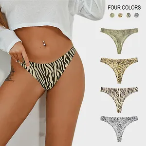 Tangas De Seda Helada Para Mujer, Bragas Sexis En Tanga, Ropa