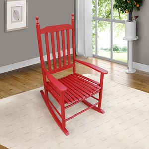 เก้าอี้โยกสำหรับระเบียงไม้สีแดง dB - Product Image 1
