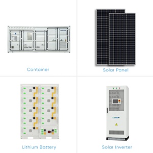 Système solaire complet hors réseau de 1 MW, 5 MW, 10 MW avec panneaux solaires, générateur et stockage par batterie au lithium - Product Image 3