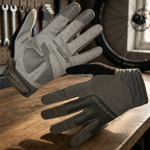 Gants de musculation en cuir de fibre de carbone respirants à doigts entiers, antichoc - Product Image 3