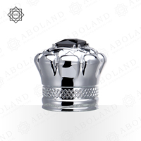 Tapa de Metal para Botellas de Perfume, Bonitas Tapas Brillantes para Fragancias, Tapas de Perfume de Lujo de Zamak