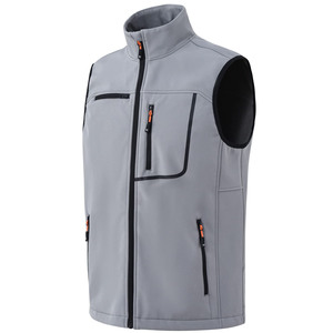 OEM High Quality Lightweight Softshell <b>Vest</b> for Men Breathable Windproof Sleeveless Golf Work <b>Vest</b> for Winter - Product Image 1