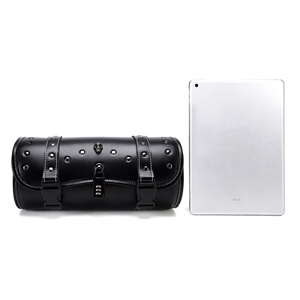 Nouveau sac de moto en cuir PU style punk rétro, antivol et étanche, pour la conduite en extérieur et les véhicules électriques, transfrontalier - Product Image 3