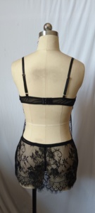 <span class=keywords><strong>Sex</strong></span> Lingerie Set Kant Dames Set Mesh Jurk Dames Sexy Ondergoed Transparant 10 Polyester Digitaal Printen Korte Standaard - Product Image 5