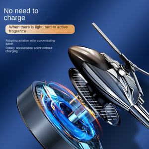 Diffuseur de parfum <span class=keywords><strong>d</strong></span>écoratif pour voiture, accessoires intérieurs rotatifs à hélice <span class=keywords><strong>d</strong></span>'hélicoptère, <span class=keywords><strong>d</strong></span>ésodorisant solaire pour voiture - Product Image 2