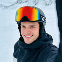 Masque de ski à changement de lentille facile, anti-buée, protection UV400, pour snowboard et motoneige, personnalisable OEM ODM